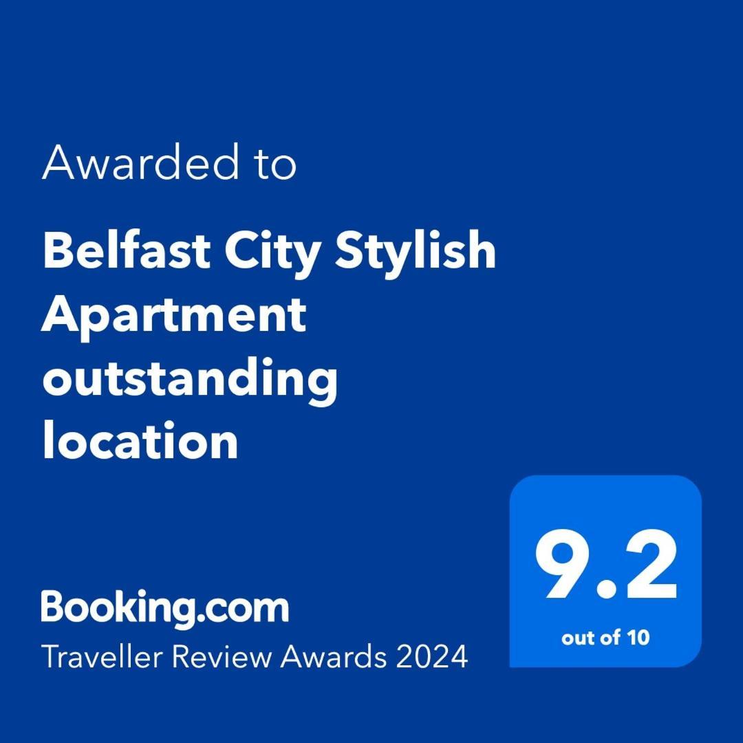 Central Belfast Modern Apartment Great Location Free Parking Exterior foto